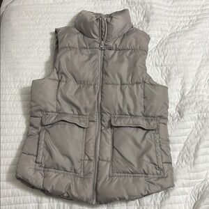 SO Light Gray Quilted Vest